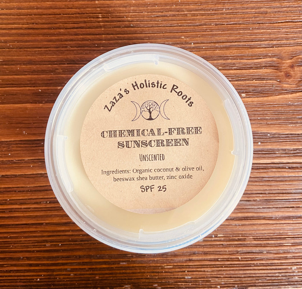 Chemical-Free Sunscreen
